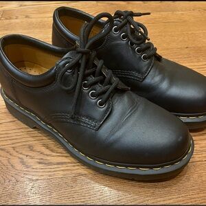 Black Doc Martens Oxfords